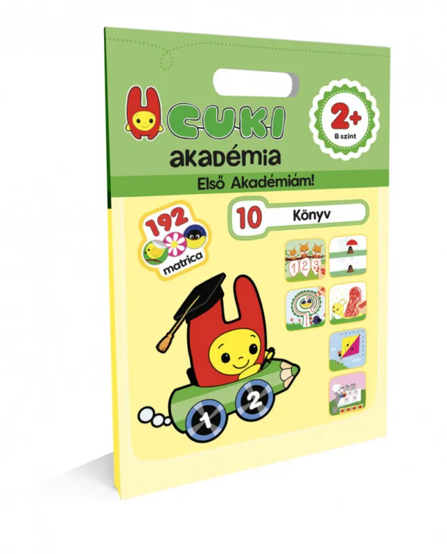 Cuki akadémia foglalkoztató csomag 2+ (szállítási sérült) Szuper ajánlat
