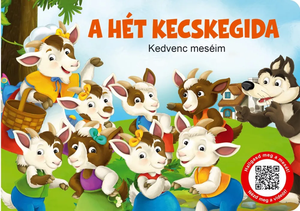 Olcsó Kedvenc meséim - A hét kecskegida ( szállítási sérült )