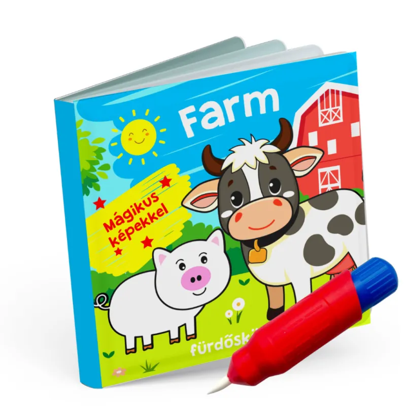 Utolsó esély Farm fürdőskönyv - színváltós, mágikus képekkel