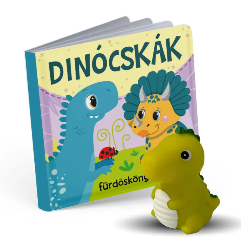 Exkluzív ajánlat Dinócskák - fürdőskönyv