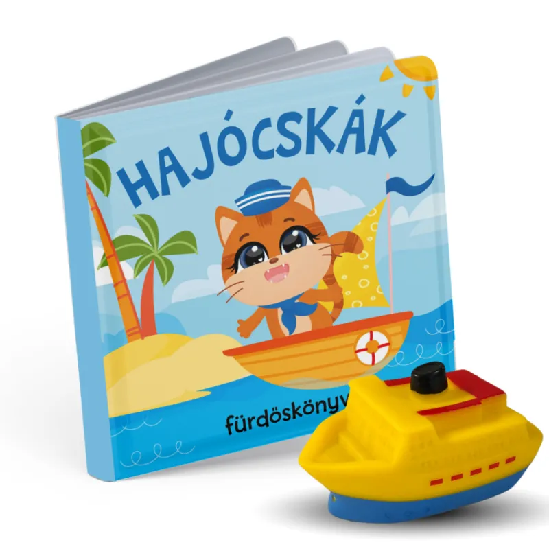 Hajócskák - fürdőskönyv Gyors kiszállítás