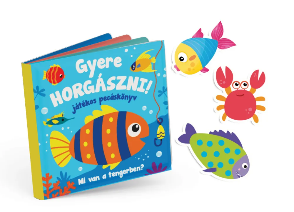 Gyere horgászni! - pecás fürdőskönyv Szuper akció