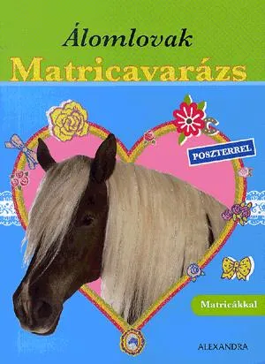 Biztonságos fizetés Álomlovak - Matricavarázs (Kék)