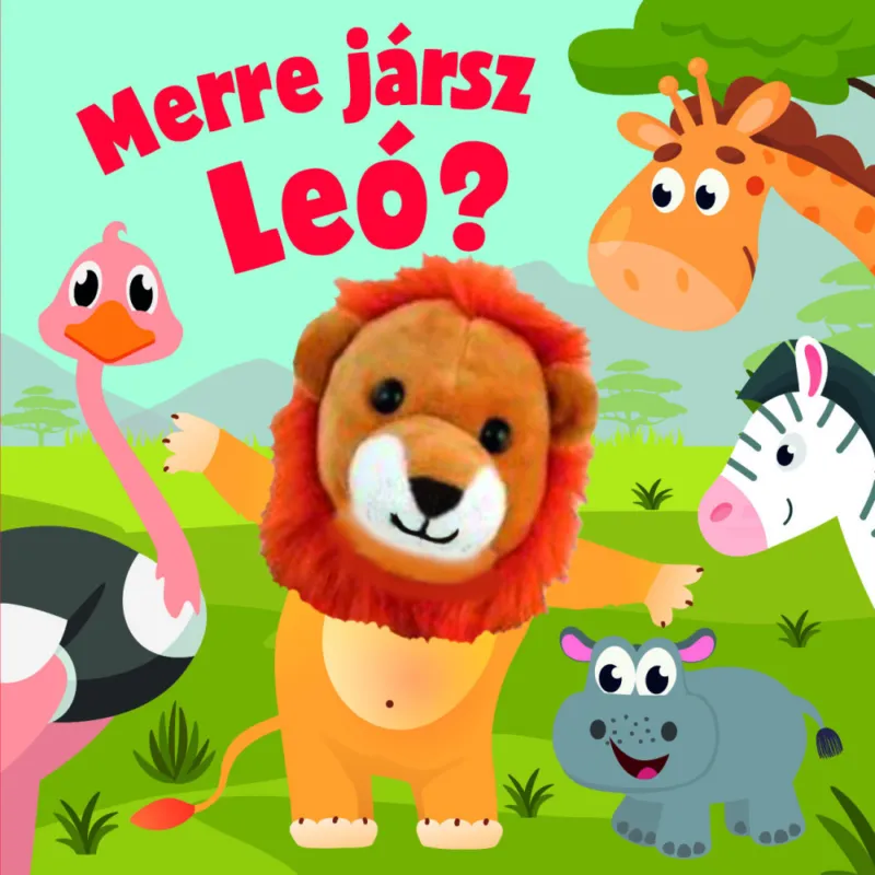 Merre jársz, Leó? - ujjbábos kartonkönyv Outlet