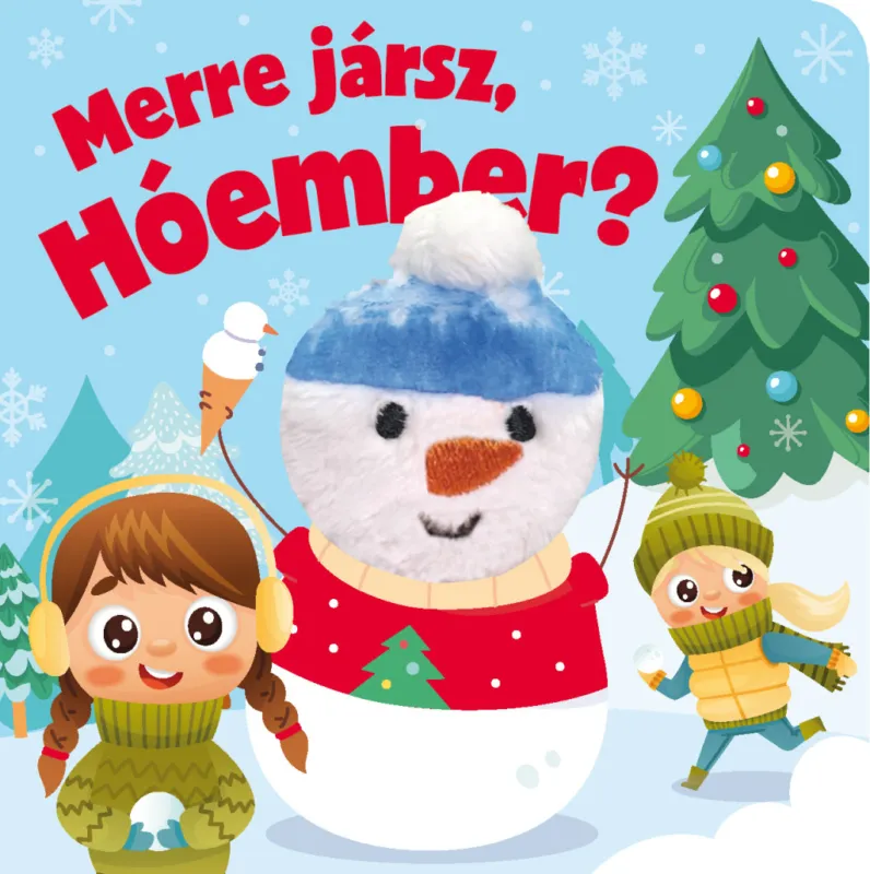 Korlátozott ajánlat Merre jársz, Hóember? - ujjbábos kartonkönyv