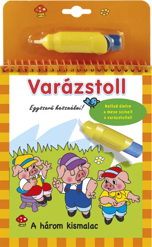 Varázstoll - A három kismalac Biztonságos vásárlás