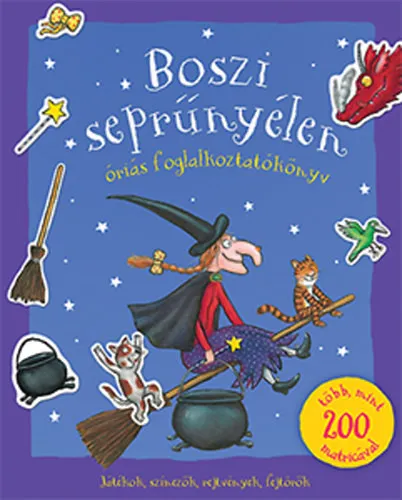 Kedvezmény Boszi seprűnyélen - óriás foglakoztató