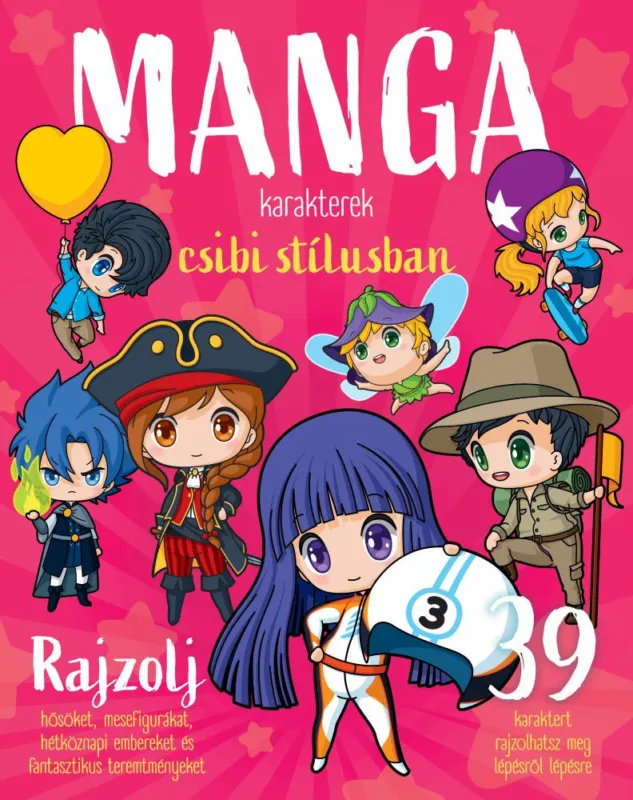 Manga karakterek csibi stílusban Kiárusítás