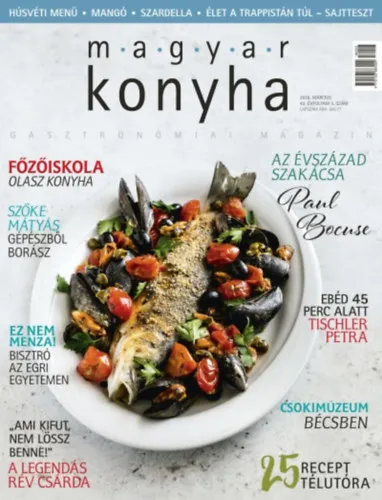 Magyar Konyha - 2018. március (42. évfolyam 3. szám) Biztonságos fizetés