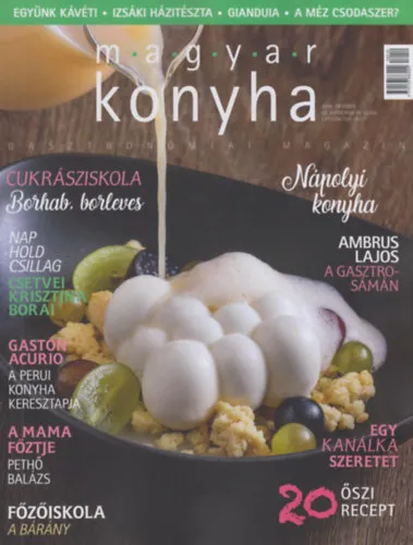 Magyar Konyha - 2018. október (42. évfolyam 10. szám) Kedvezményes ár
