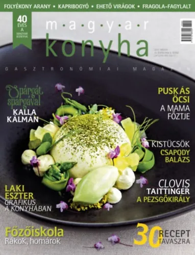 Gyors kiszállítás Magyar Konyha - 2017. május (41. évfolyam 5. szám)
