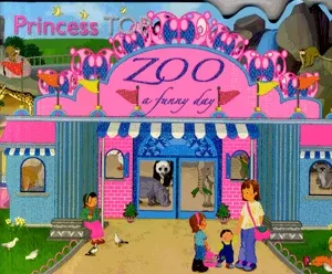 Vásárlói kedvenc Princess TOP - ZOO: a funny day (pink)