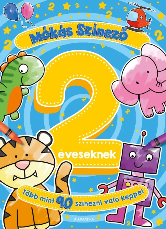 Mókás színező 2 éveseknek Biztonságos vásárlás