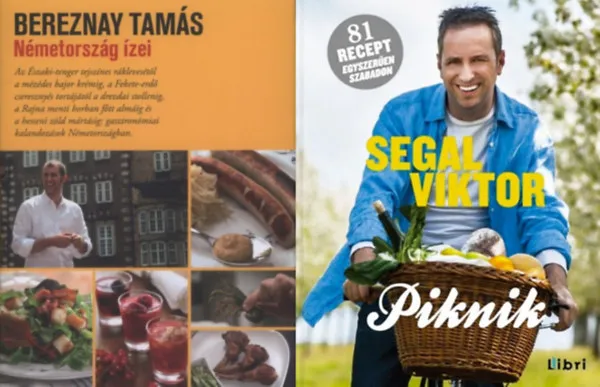 Híres séfek: Piknik + Németország ízei (2 mű) Árcsökkenés