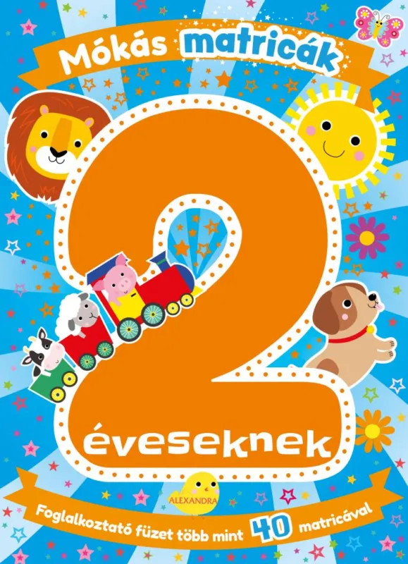 Expressz kézbesítés Mókás matricák 2 éveseknek