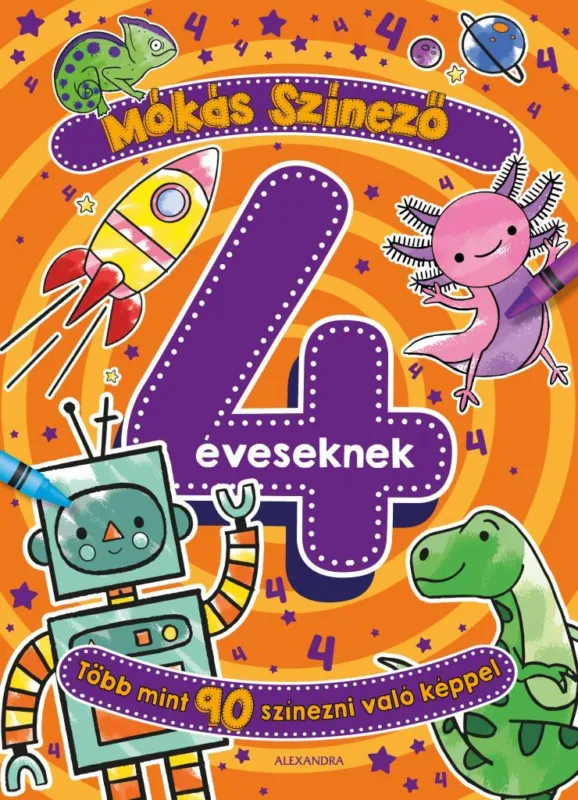 Mókás színező 4 éveseknek Nézd meg most