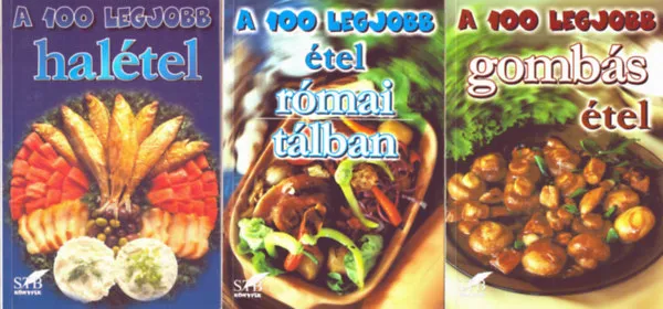 Bestseller 6 db A 100 Legjobb: Halétel + Étel római tálban + Gombás étel + Burgonyás recept + Egytálétel + Gabona - és zöldség