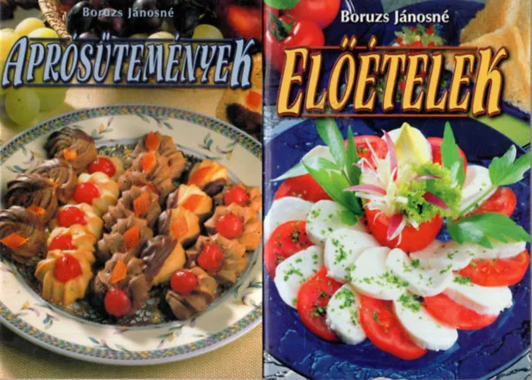 3 db Szakácsfüzet ( együtt ) 1. Előételek, 2. Aprósütemények, 3. Régi idők süteményei Vedd meg most