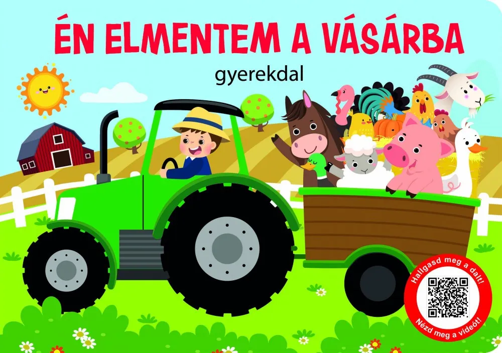 Én elmentem a vásárba - gyerekdal (kartonkönyv) Akciós ár