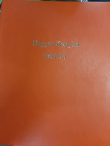 Árcsökkenés Magyar konyha 1994-1995 Egybekötve
