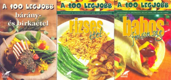 Outlet 6 db A 100 legjobb: Kínai recept + Ötlet hidegtálakhoz + Tészta sütve-főve + Rizses étel + Habos finomság + Bárány és birkaétel