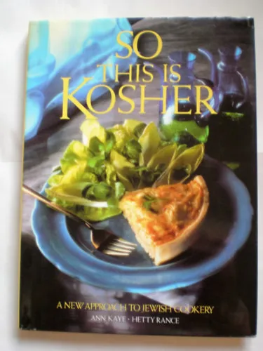 So This is Kosher: A New Approach to Jewish Cookery Gyors szállítás