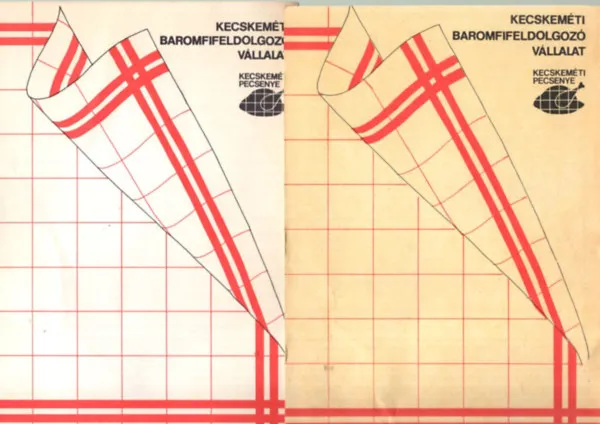 Biztonságos fizetés 2 db Kecskeméti Baromfifeldolgozó Válalalt füzete (1984)