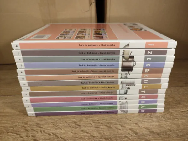 Ízek és kultúrák 1-13. Teljes sorozat. Nemzeti konyhák lépésről lépésre. Kihagyhatatlan ajánlat