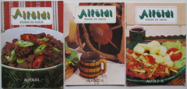 Végkiárusítás Alföldi ételek és italok - Alföld l-ll-III.
