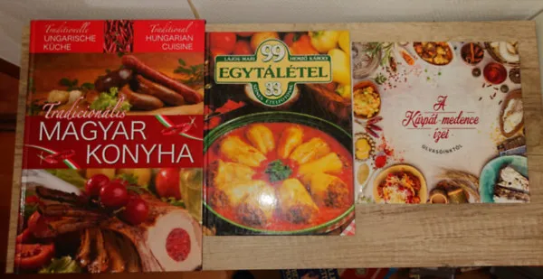 Vásárlói kedvenc 3 könyv a tradícionális magyar konyháról: A Kárpát-medence ízei, 99 egytálétel, Tradícionális magyar konyha