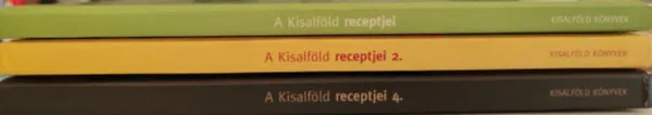 Szezonális akció A Kisalföld receptjei 1,2,4 (3 kötet)