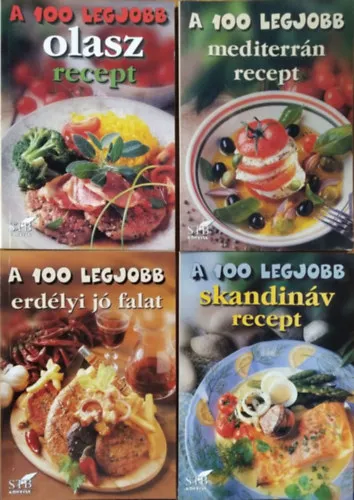 Szezonális akció A 100 legjobb ... recept-könyvcsomag (4 füzet)