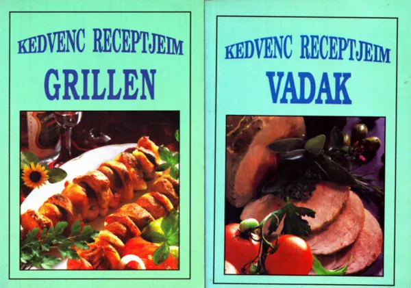 Alacsony ár 2 db Kedvenc receptjeim: Vadak + Grillen