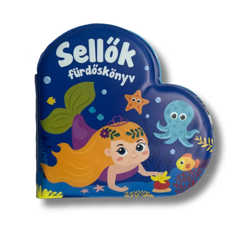 Árengedmény Sellők - fürdőskönyv (szív alakú)