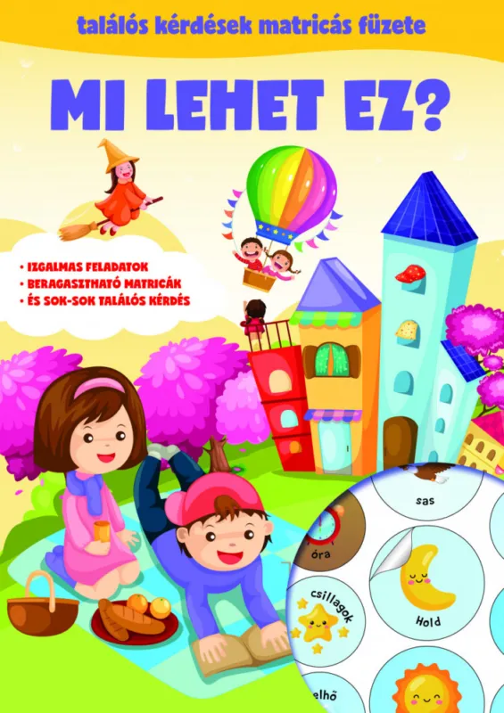 Mi lehet ez? - Találós kérdések matricás füzete Biztonságos fizetés
