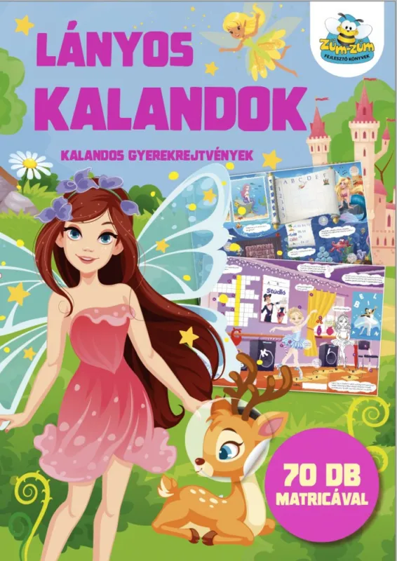 Lányos kalandok - kalandos gyerekrejtvények Akciós ár