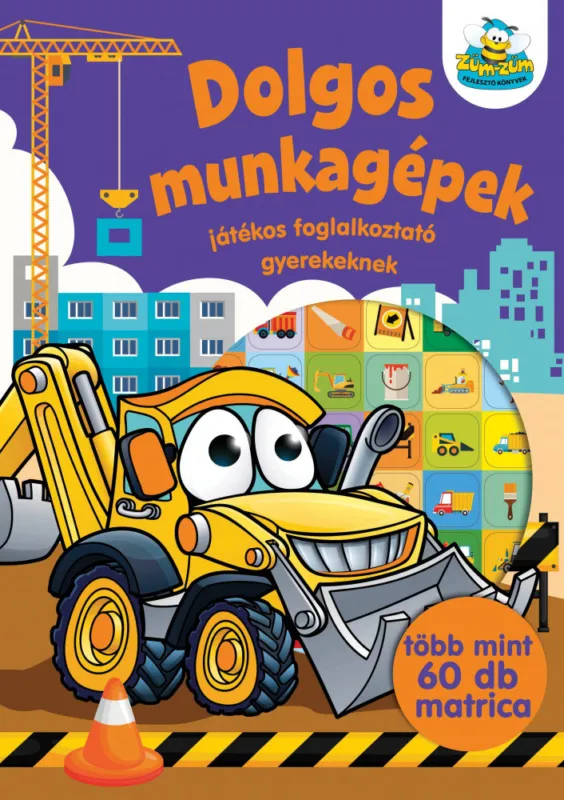 Olcsó Dolgos munkagépek - játékos foglalkoztató gyerekeknek