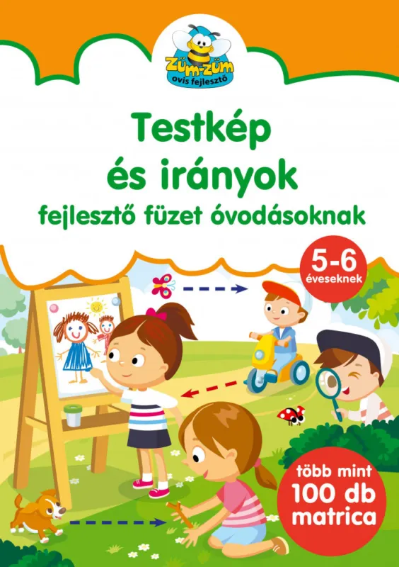 Testkép és irányok - fejlesztő füzet óvodásoknak Gyors kiszállítás