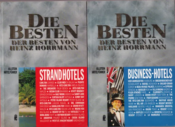 Alacsony ár Die Besten der Besten von Heinz Hormann Businesshotels 1-2.