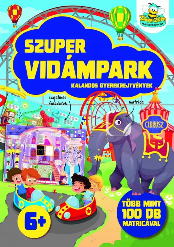 Szuper vidámpark - kalandos gyerekrejtvények Árengedmény