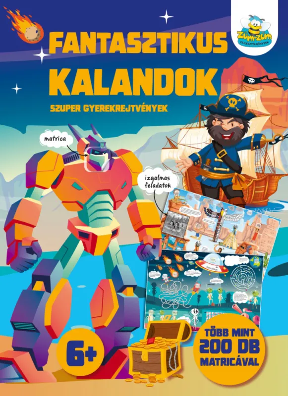 Fantasztikus kalandok - szuper gyerekrejtvények Exkluzív ajánlat