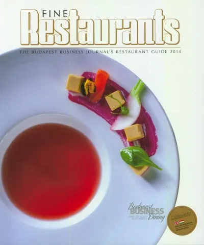 Vásárlói kedvenc Fine Restaurants 2014 - The Budapest Business Journal's Restaurant Guide 2014