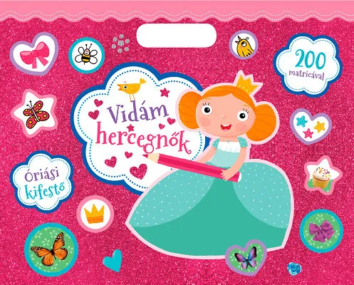 Óriási kifestő - Vidám hercegnők Legnépszerűbb