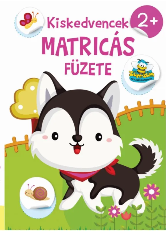 Biztonságos vásárlás Kiskedvencek Matricás Füzete 2+