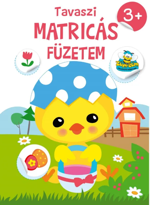 Tavaszi Matricás Füzetem 3+ Szuper akció