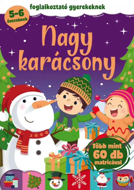 Alacsony ár Nagy karácsony - foglalkoztató gyerekeknek (szállítási sérült)