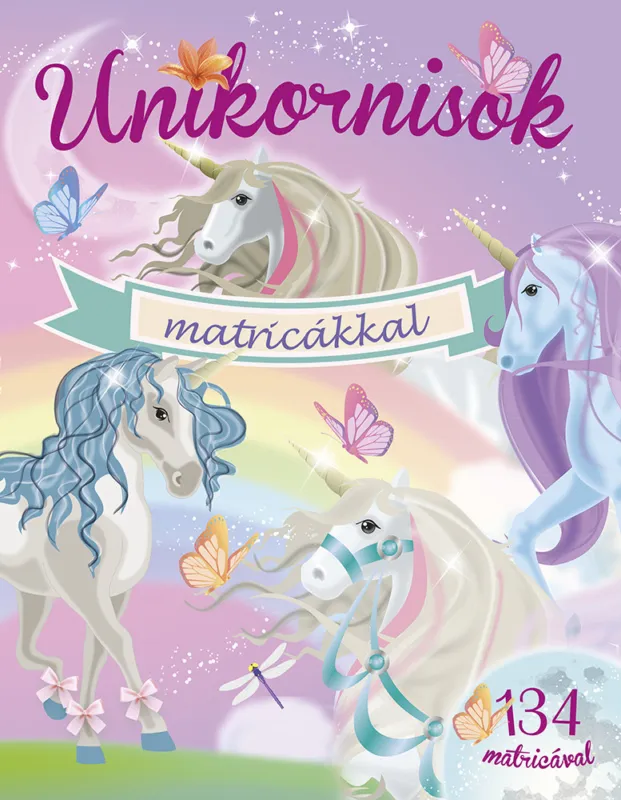 Vedd meg most Unikornisok matricákkal - Lila
