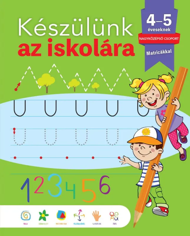 Népszerű Készülünk az iskolára - 4-5 éveseknek