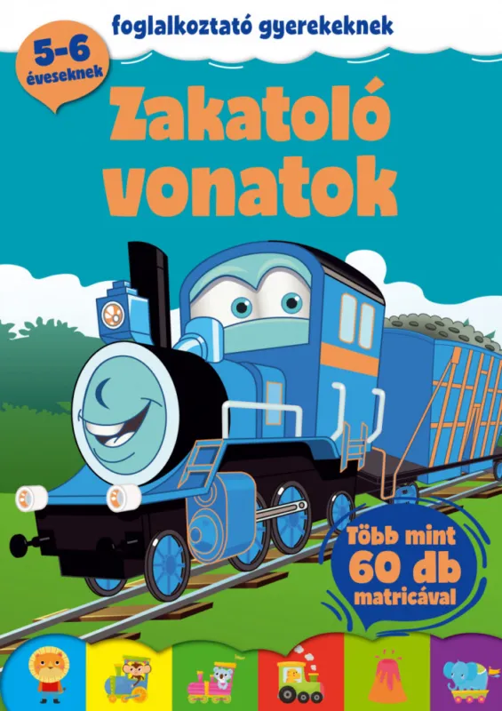 Zakatoló vonatok - több mint 60 matricával Rendeld meg most