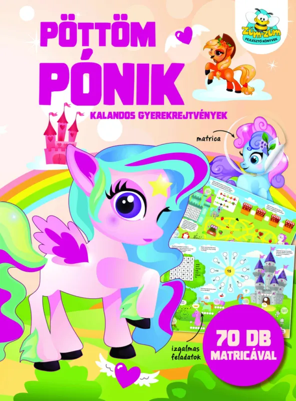 Expressz szállítás Pöttöm pónik - kalandos gyerekrejtvények